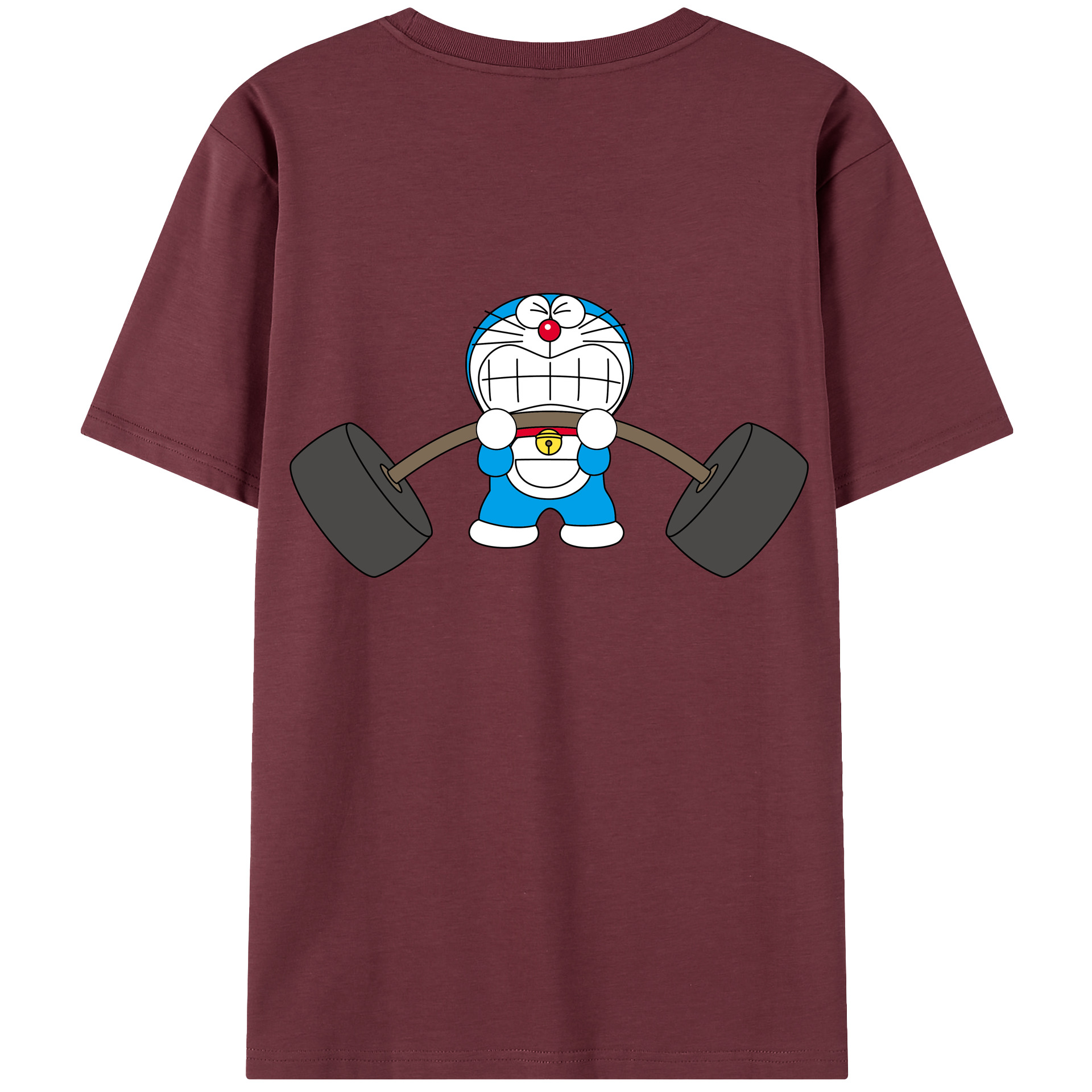 （画像用） ドラえもん Doraemon 綿100％半袖Tシャツ（背面プリント）